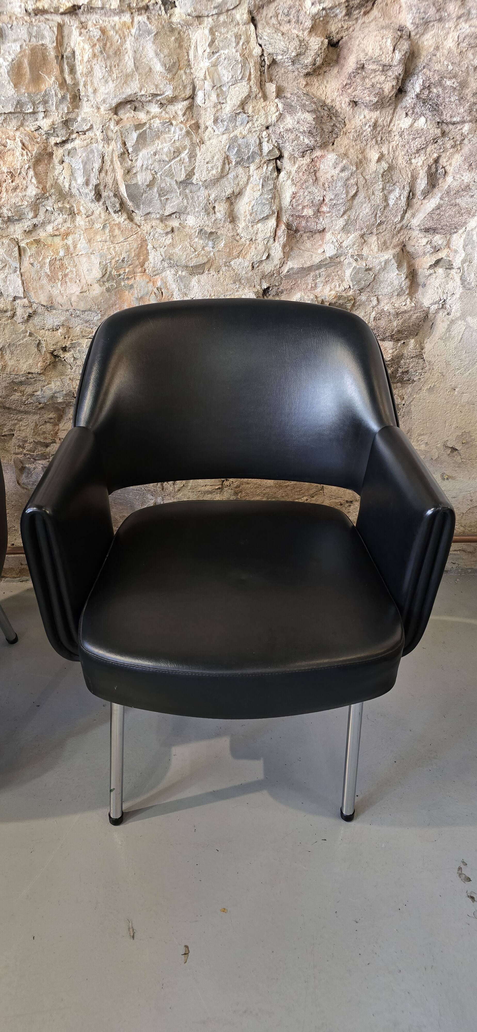 Set of 2 Deauville armchairs designed by Marc and Pierre Simon for AIRBORNE