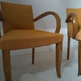 Pair of bridge chairs