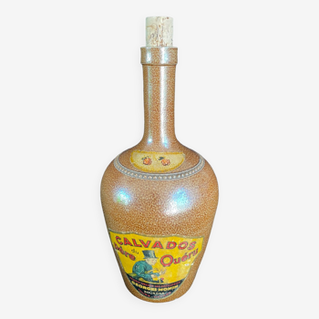 Calvados bottle in Père Quéru sandstone.