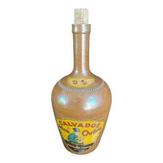 Calvados bottle in Père Quéru sandstone.
