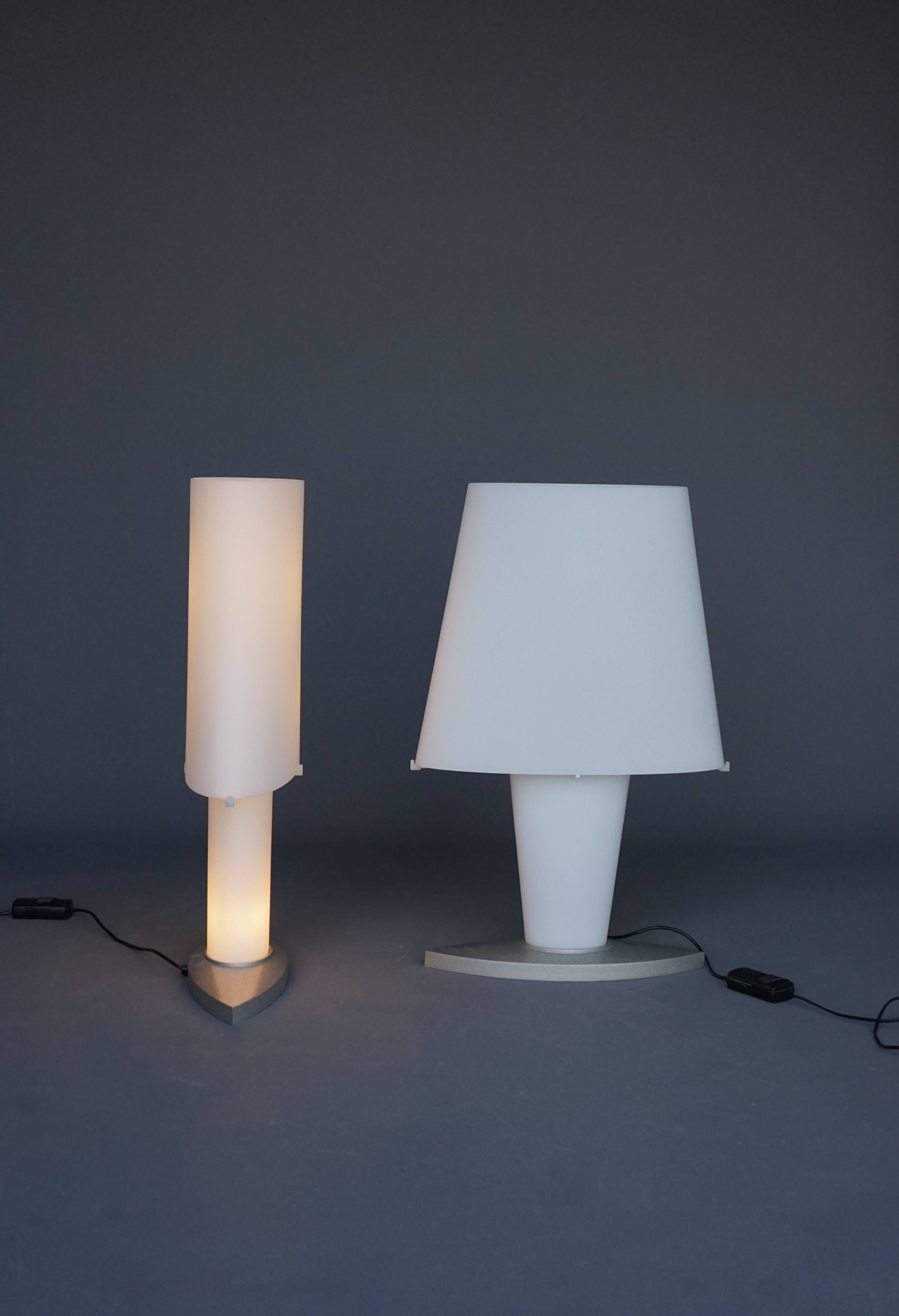 Lampes de Bureau Postmodernes par Daniela Puppa pour Fontana Arte, 1990s, Set de 2
