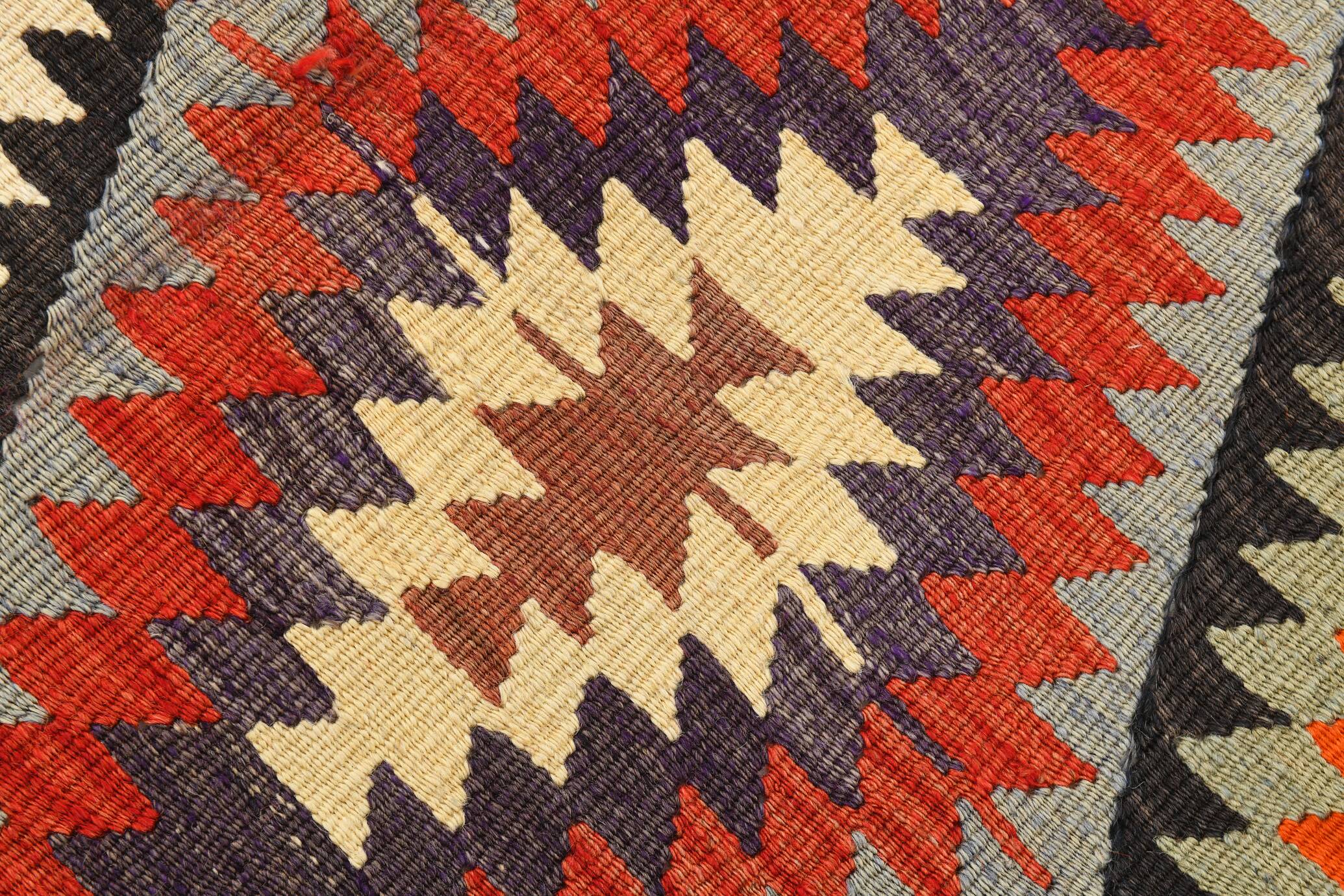 5x8 Geometric Tribal Vintage Kilim Rug, 164x233Cm