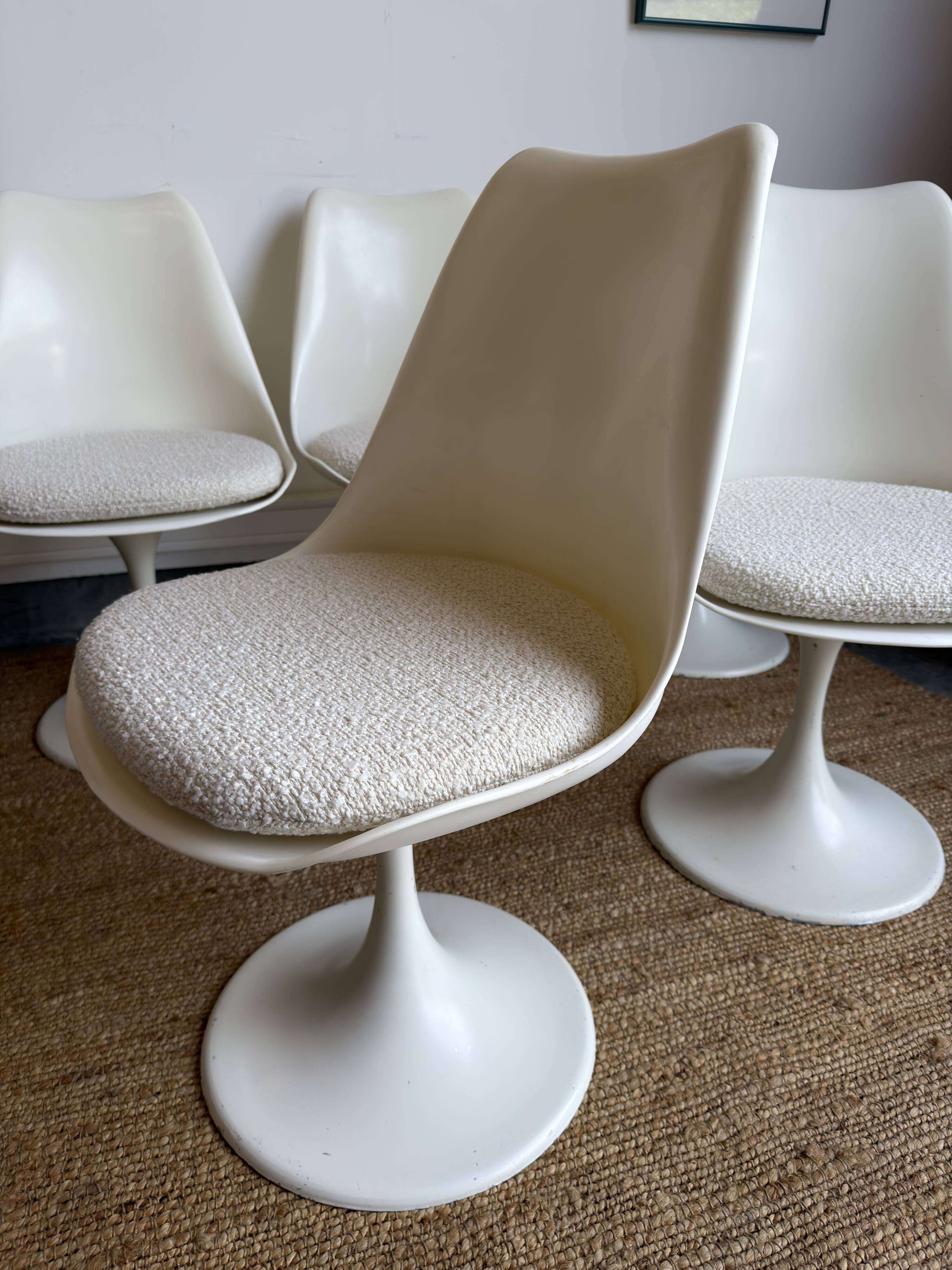 Set of 5 vintage Tulip chairs by Wattenheimer Kunststoffwerke