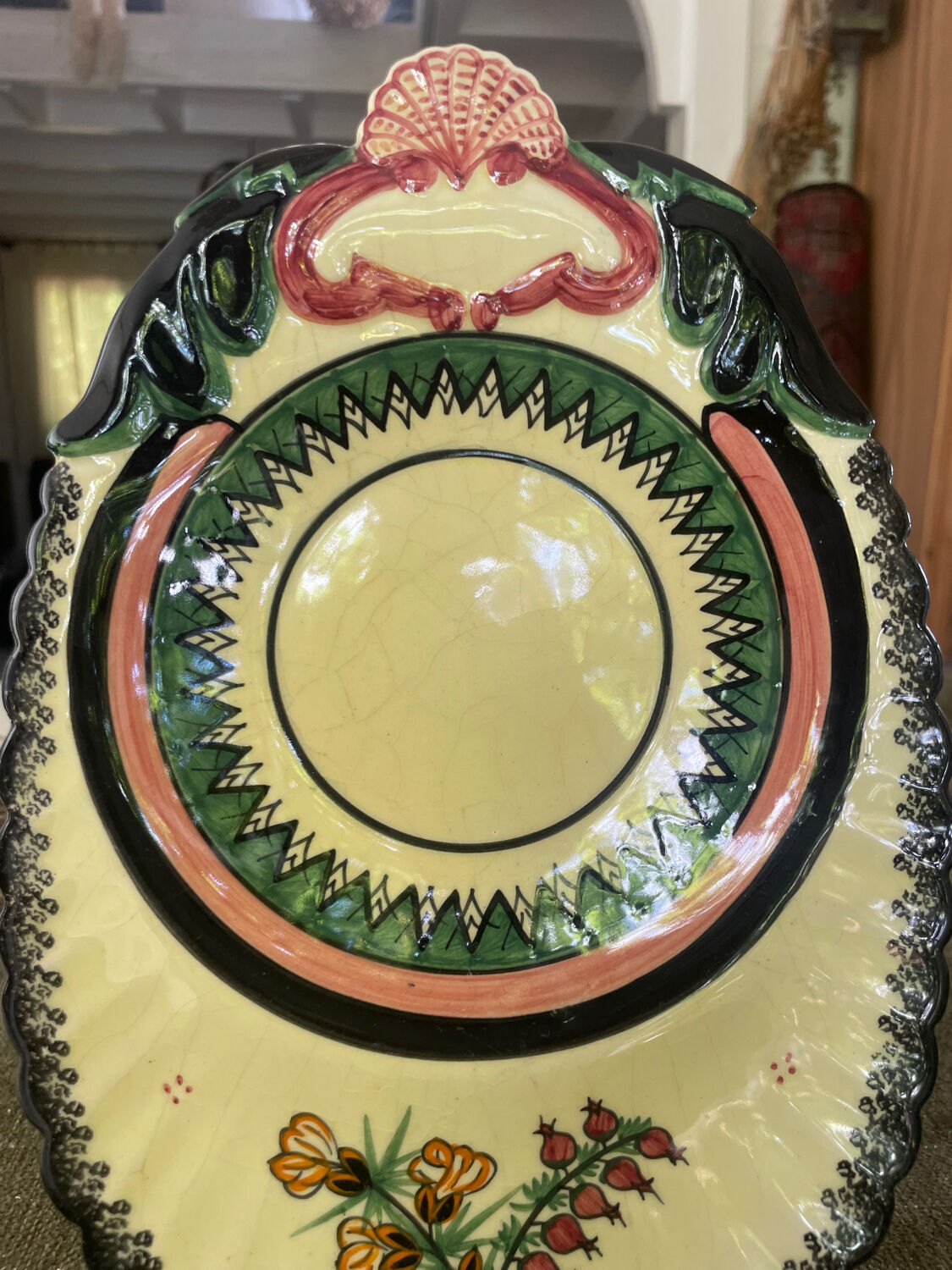 Henriot plate Quimper