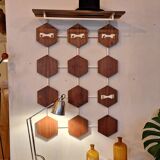 Diamond coat rack design 70