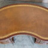 Victorian desk with leather top, restored.