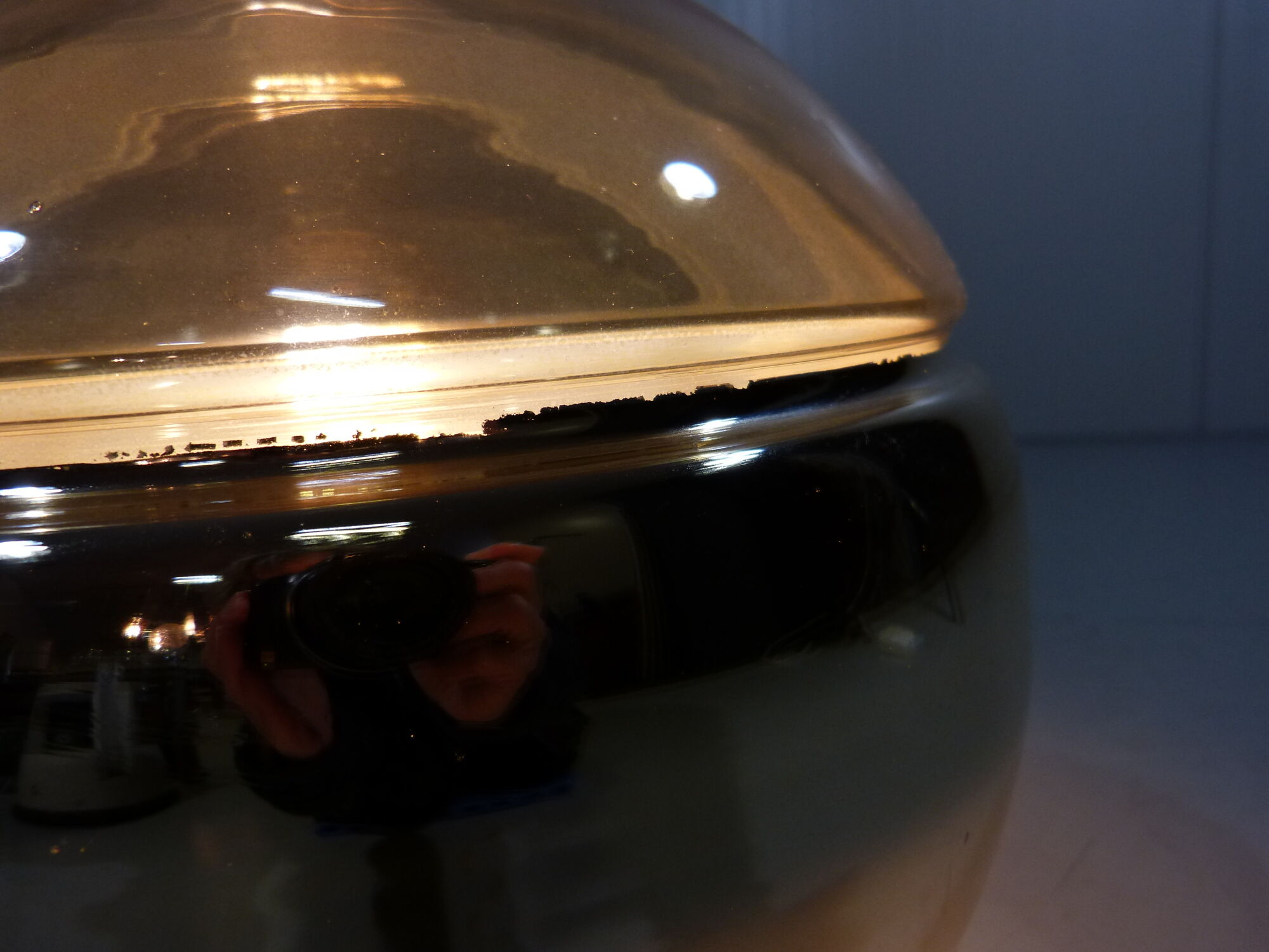 Peill & Putzler glass table lamp 1960’s