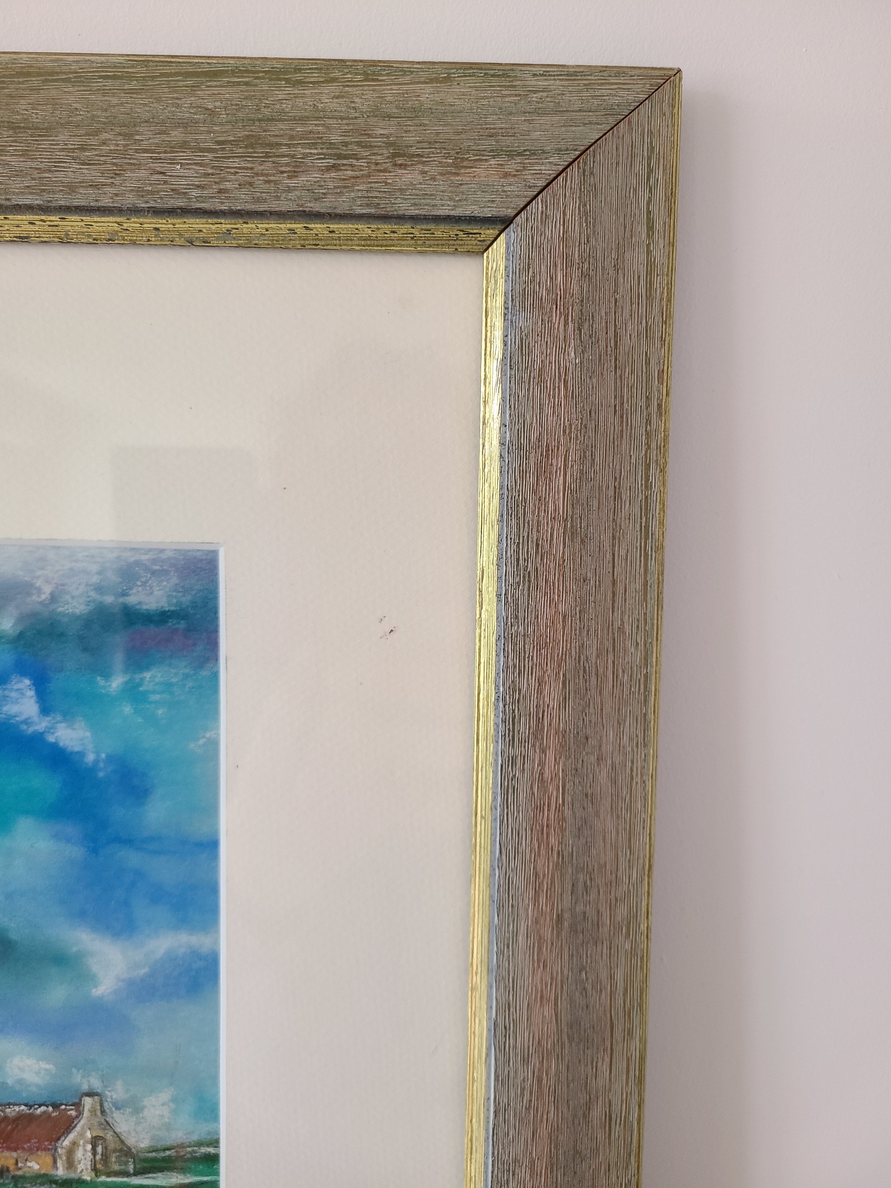 Old Quiberon pastel signed