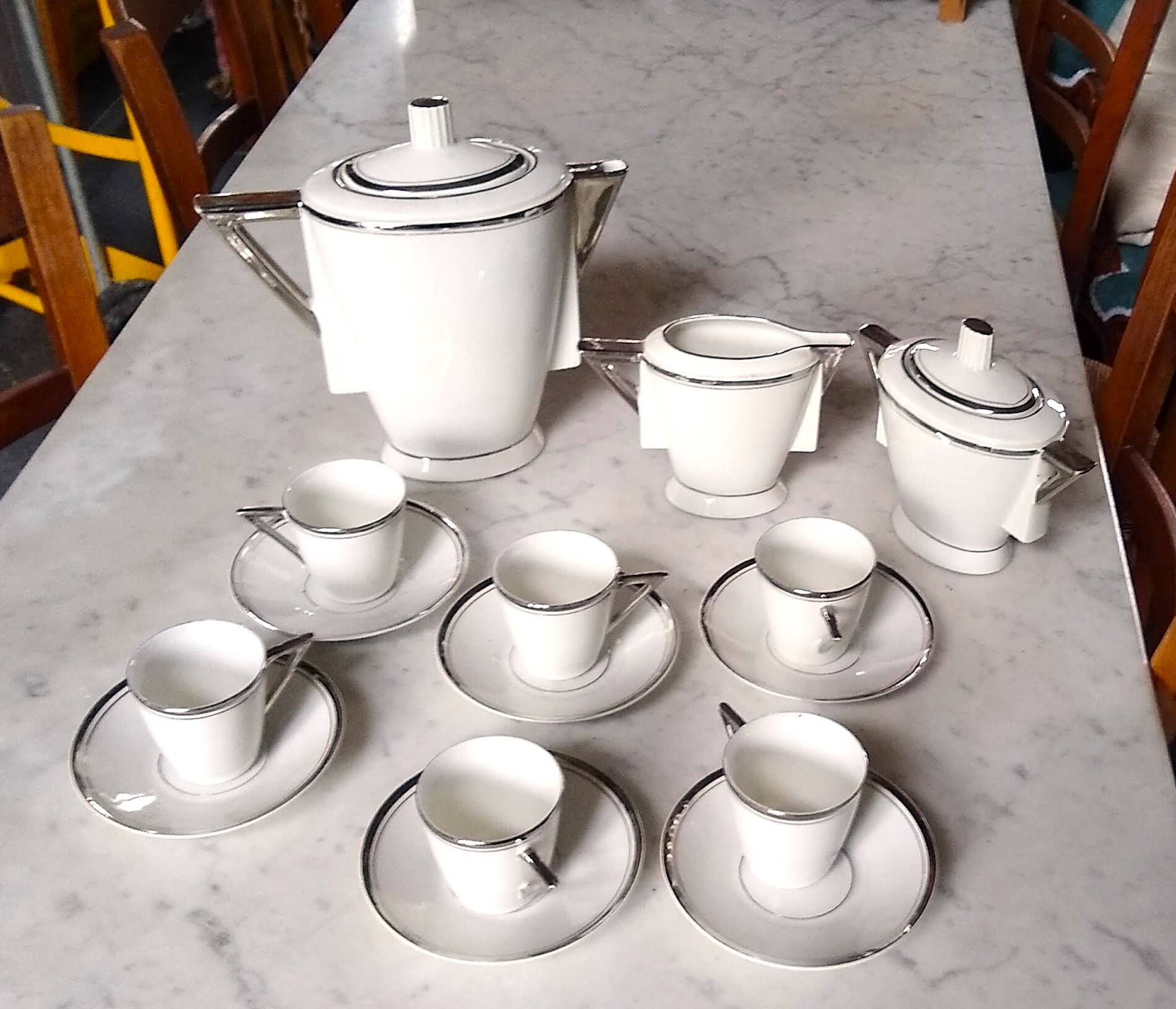 Art Deco coffee service from the 1930s