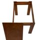 Vintage set of 3 side tables nesting pine wood 60s