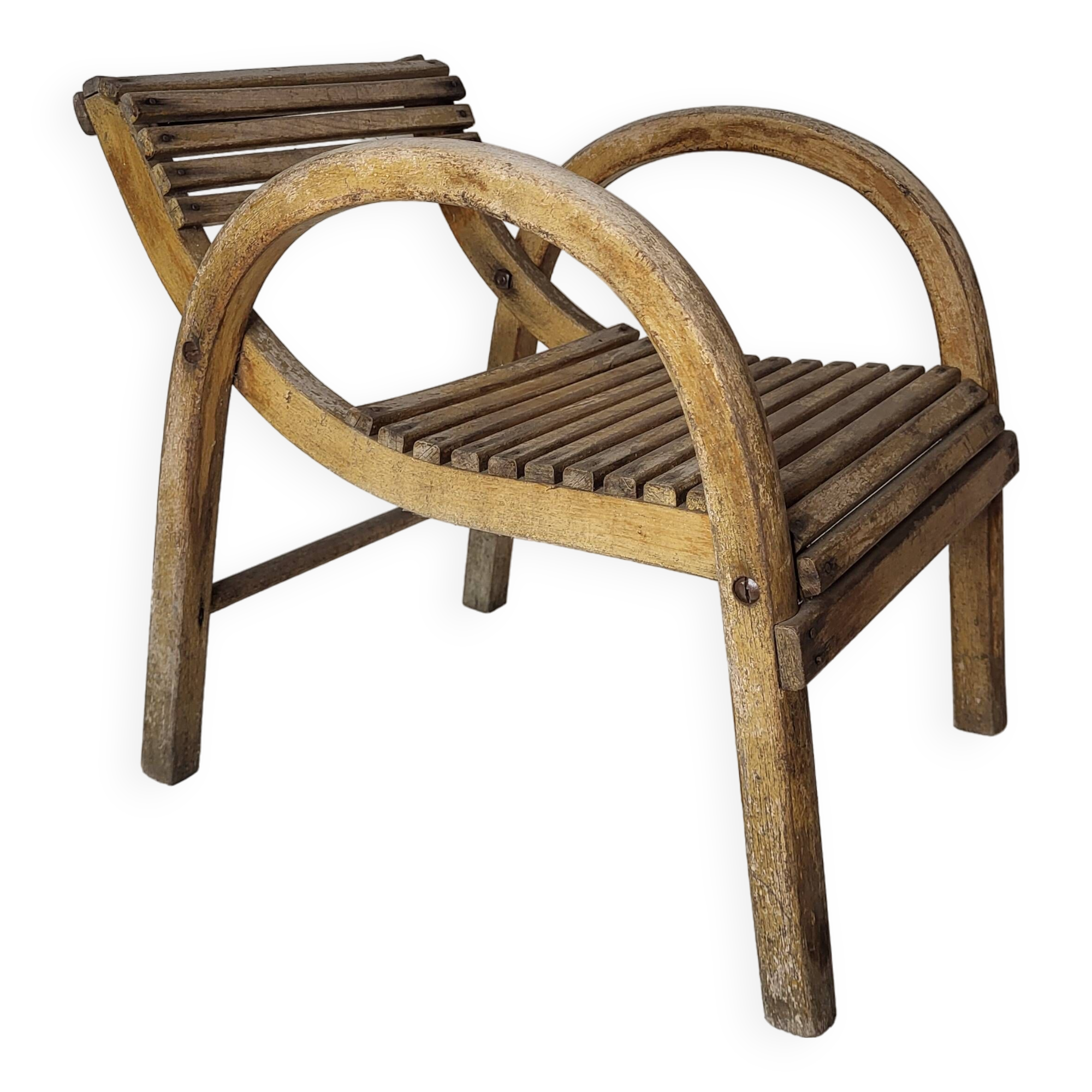 Fauteuil enfant Baumann 1930's