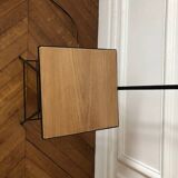 Tablet floor lamp and magazine holder 1960