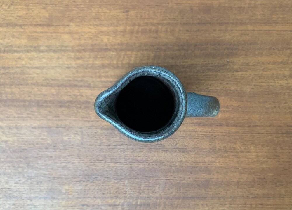 Brutalist vase from West German pottery WGP Fat Lava from the 1960s by Jopeko.