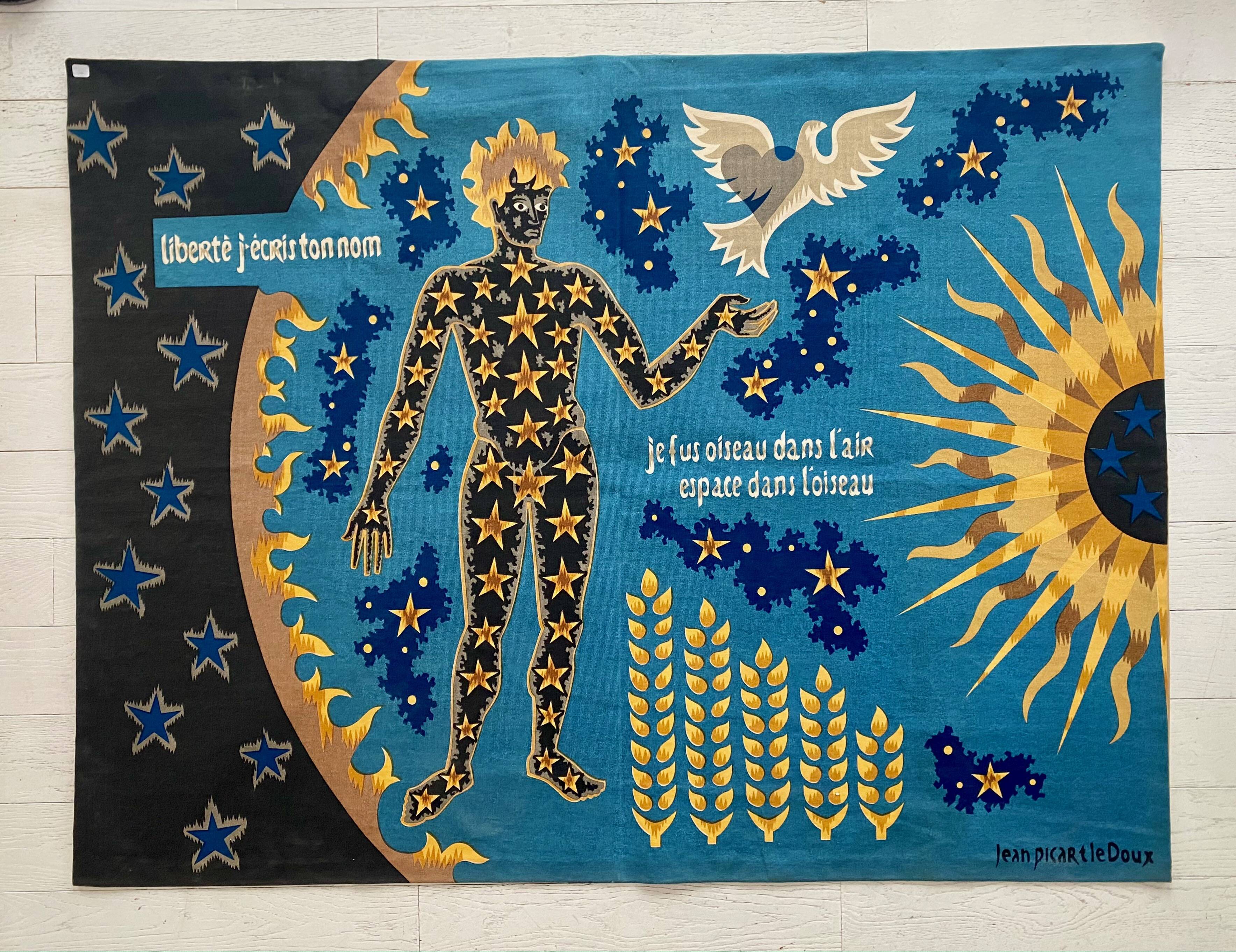 tapestry by Jean Picard Le Doux, Aubusson