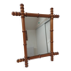 bamboo mirror, vintage, 45 by 56cm