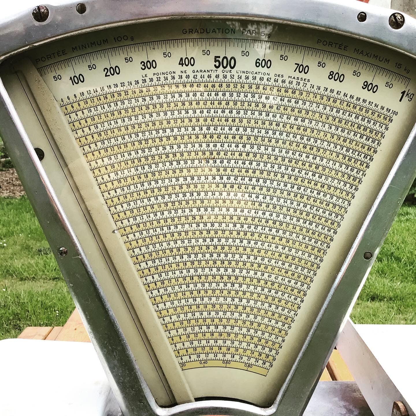 Balance d’épicier ou de boucher 1950