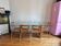 Italian architect's table Segis, 14 mm glass / wood / steel, fine year