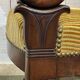 Pair of 19th century mahogany armchairs with crossbars