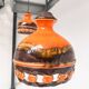Set of 2 ceramic ceiling lamps by PAN Leuchten, 1970s