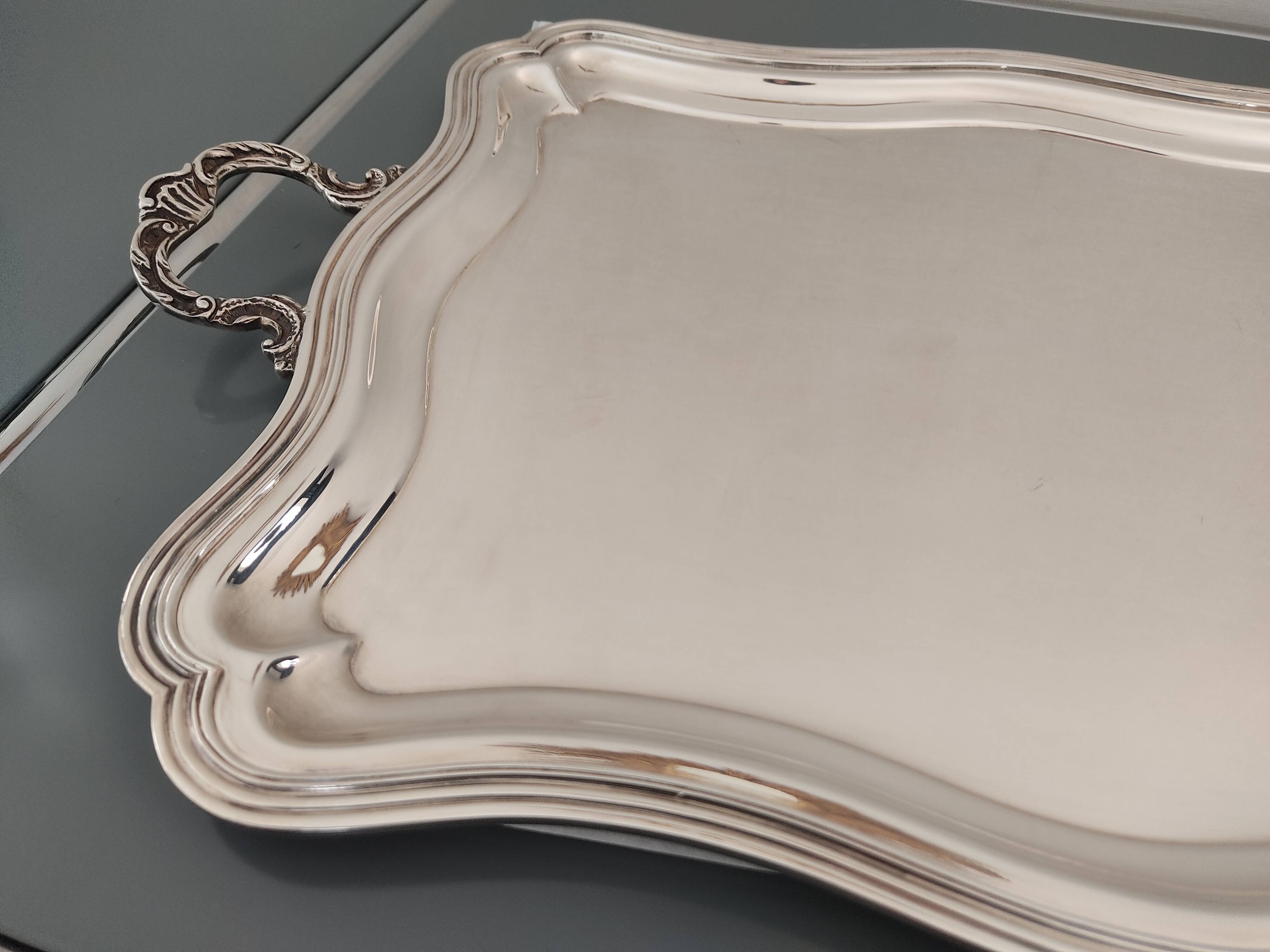 Art deco tray signed roux marquiand