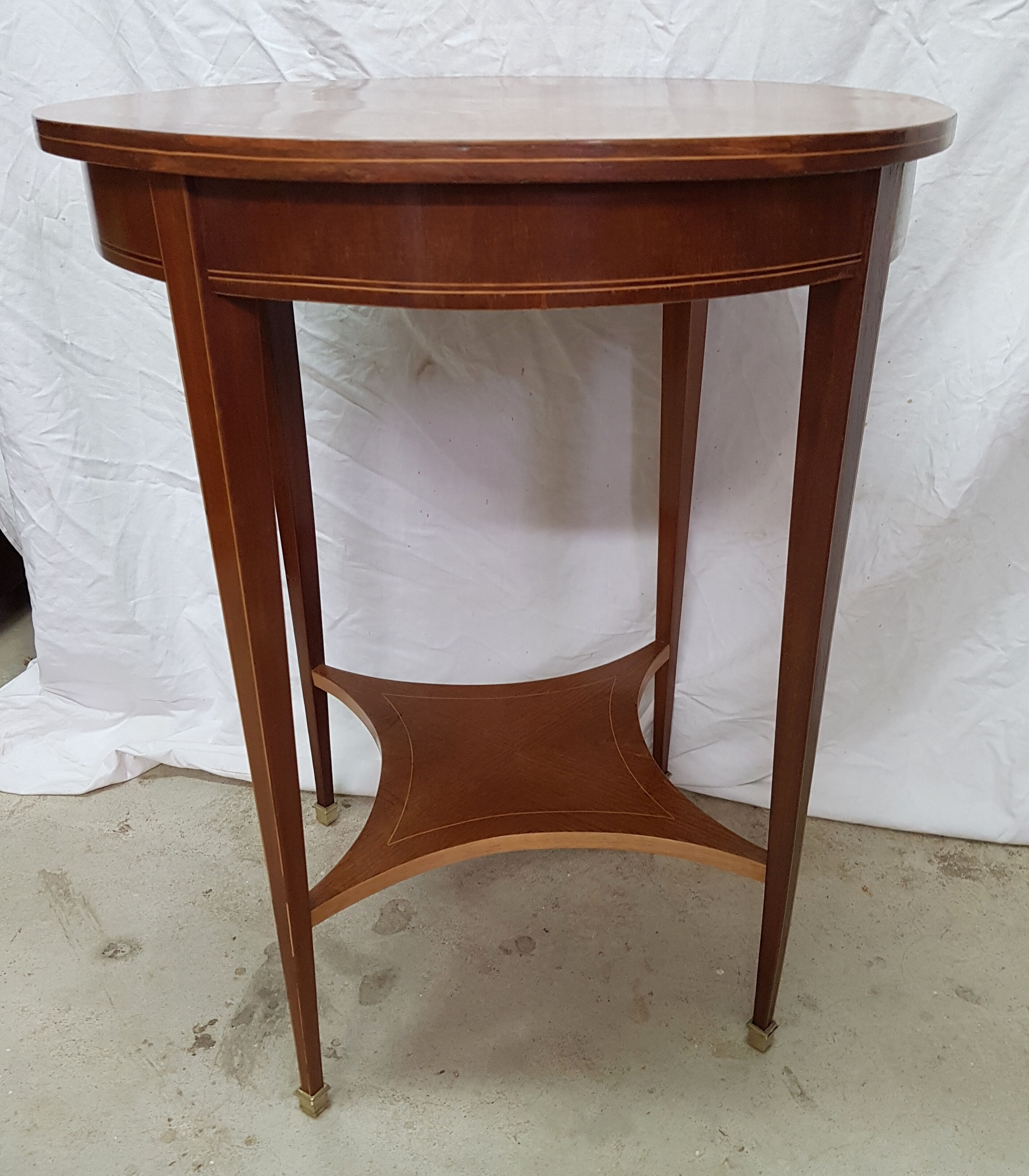 Mahogany side table