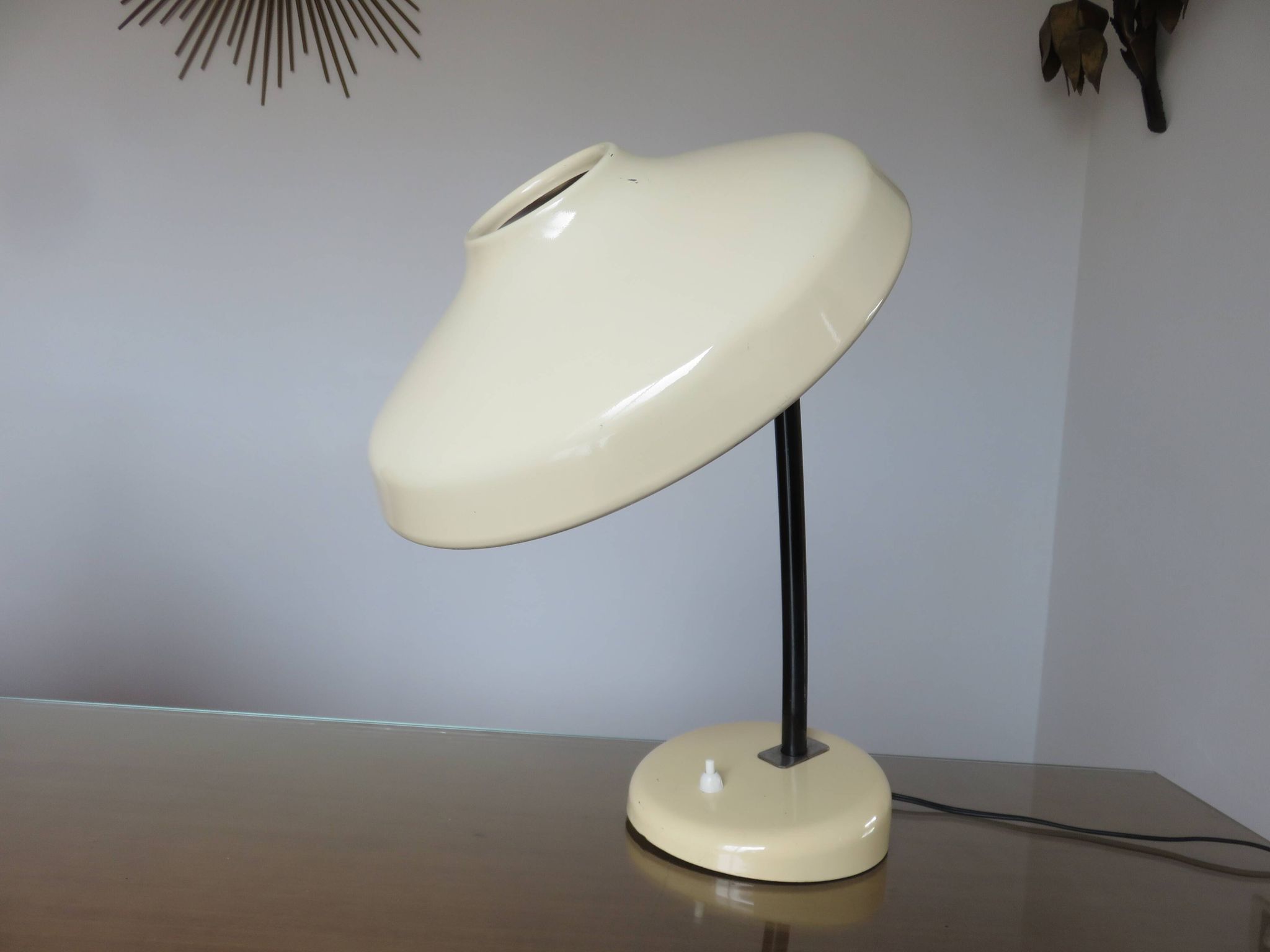 UFO "saucer" lamp, 60s-70s