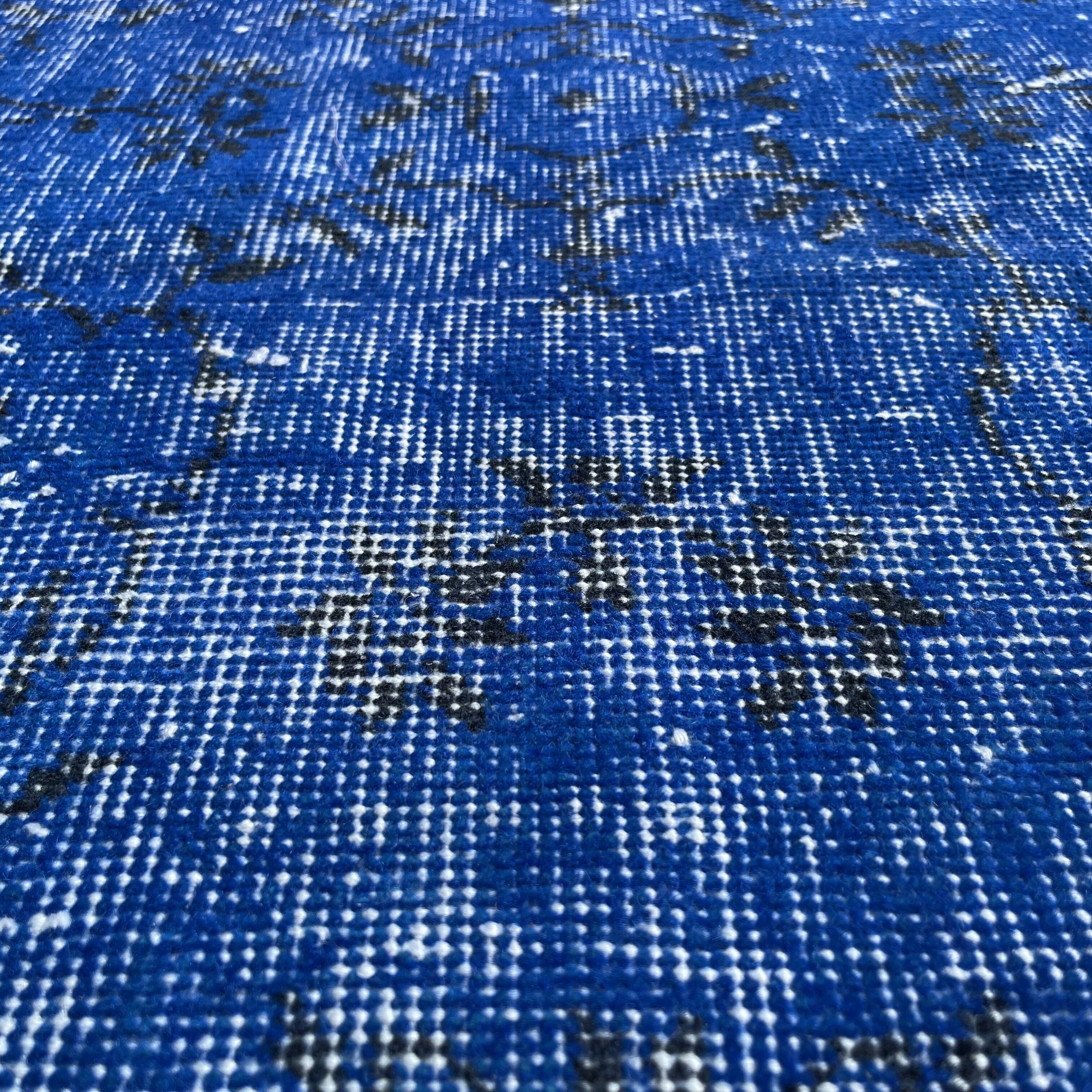 Vintage distressed turkish rug