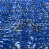 Vintage distressed turkish rug