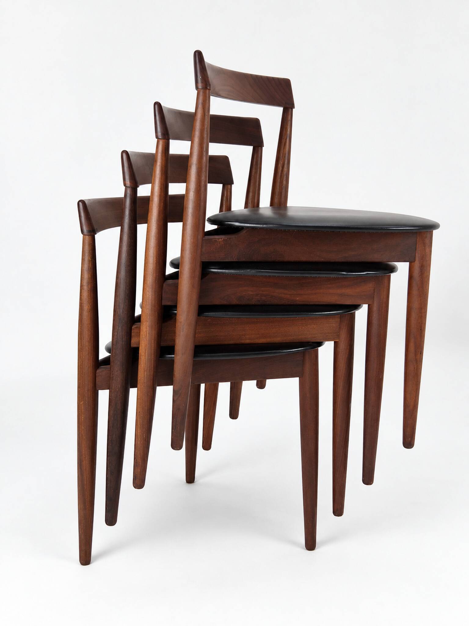Roundette Teak Extendable Dining Set by Hans Olsen for Frem Røjle