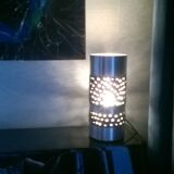 Aluminum design table lamp by Willy Luickx for Aluclair 1970