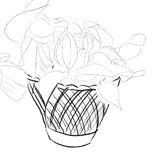 Cache pot orange