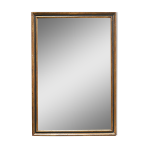 Miroir ancien en bois - 75cm