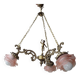 Chandelier or bronze pendant light