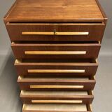 Scandinavian design chest of drawers 1950.