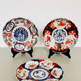 3 Imari porcelain plates from Japan, 19th century