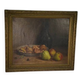 Oil painting on canvas, still life, signed C. Declercq, 1893