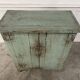 Parisian buffet 1900 greenish-blue patina