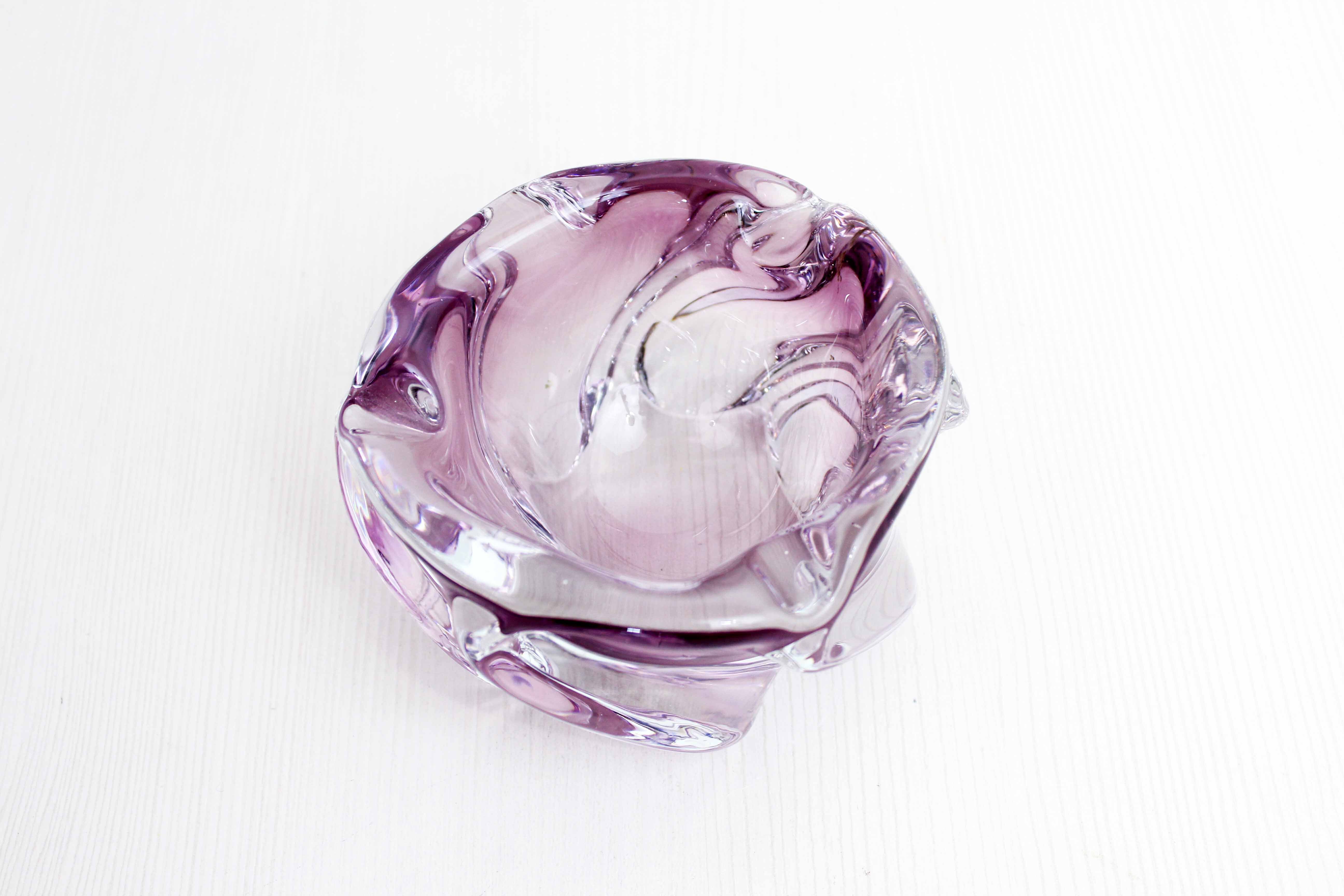 Murano glass ashtray