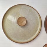 Vintage stoneware serving dish from the 1970s.