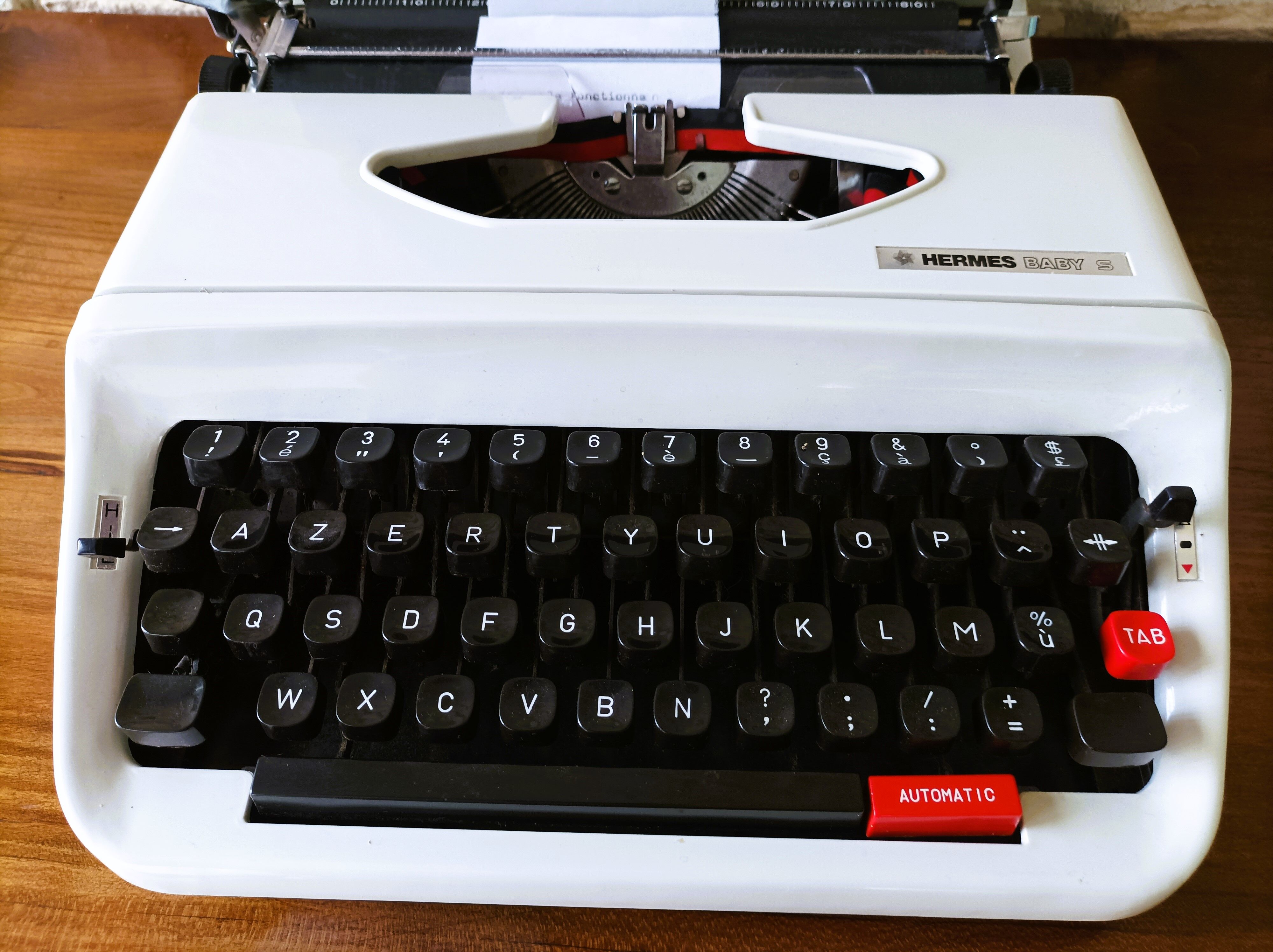 Typewriter hermes baby S