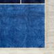 Blue, black rug traditional handmade wool fabric 250cmx150cm