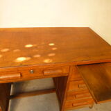 Massive oak desk