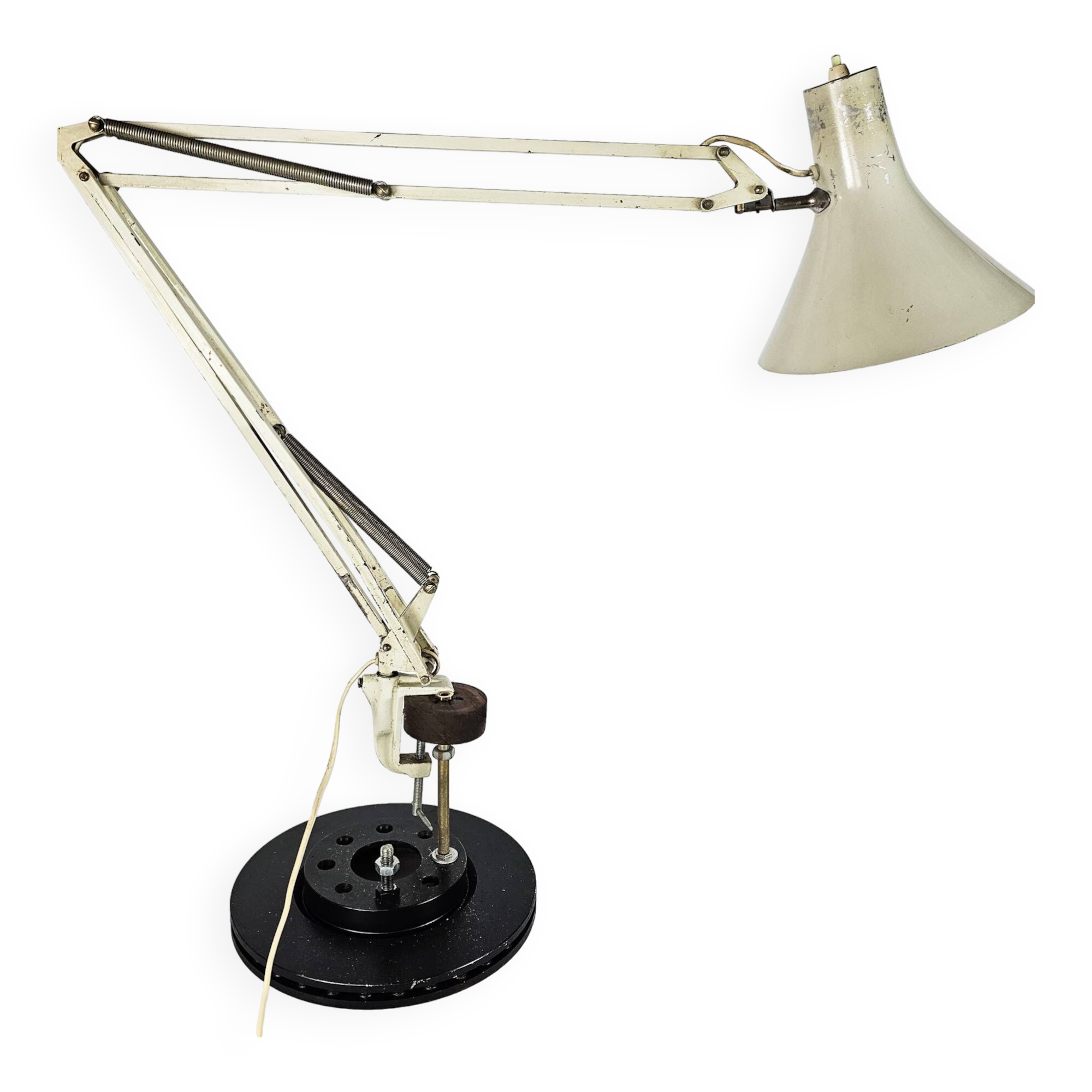 Philips - model NTD 36 - Louis Kalff - desklamp - architectlamp - metall- 1966