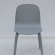 Grey wood chair