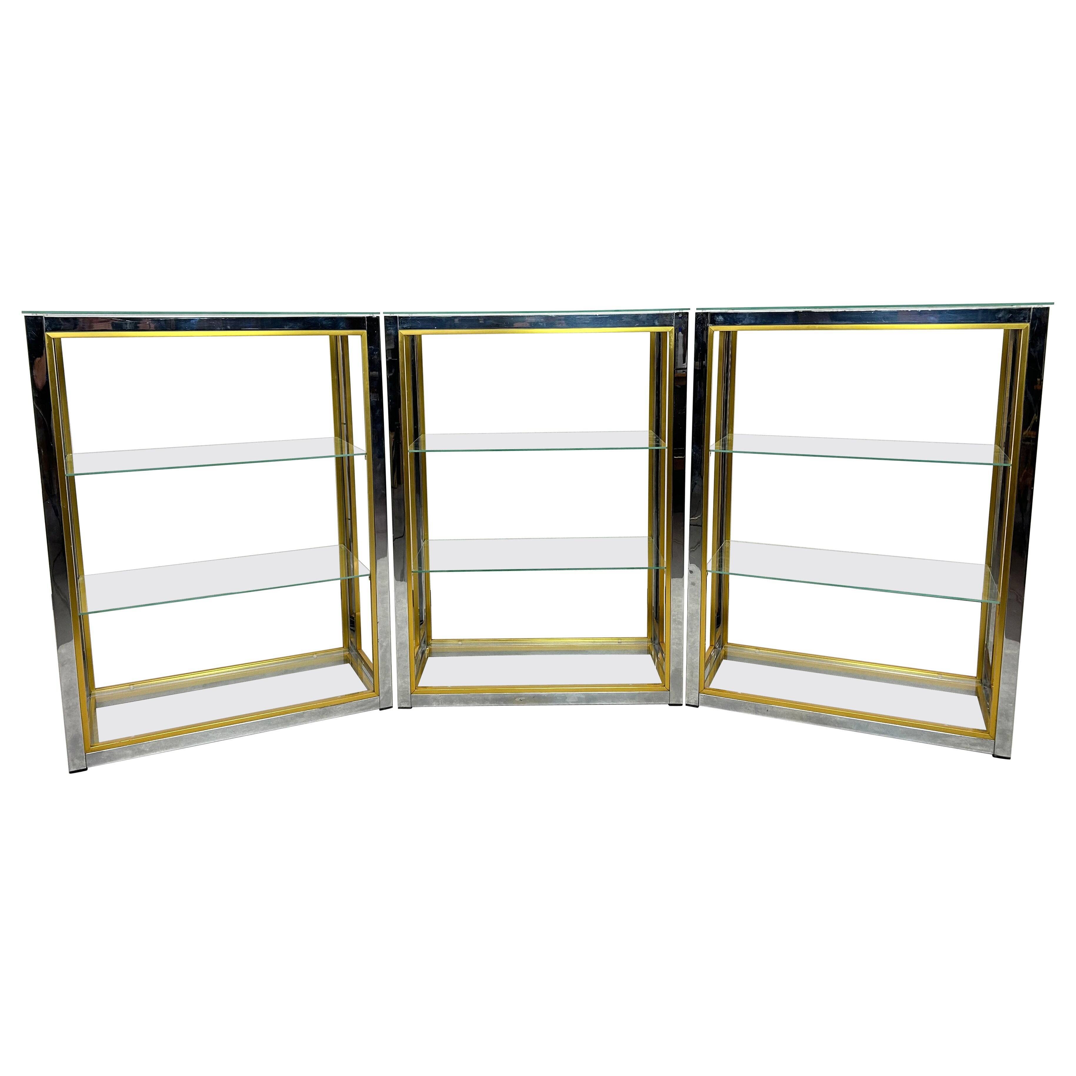 Vintage shelf units by Renato Zevi
