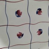 Large vintage gien chevreuse model dish