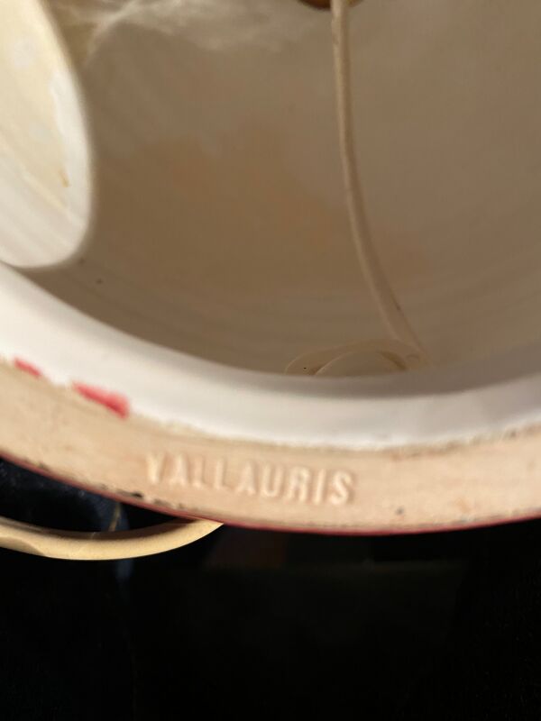 Lampe céramique Vallauris