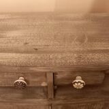 Bleached grey skateboards