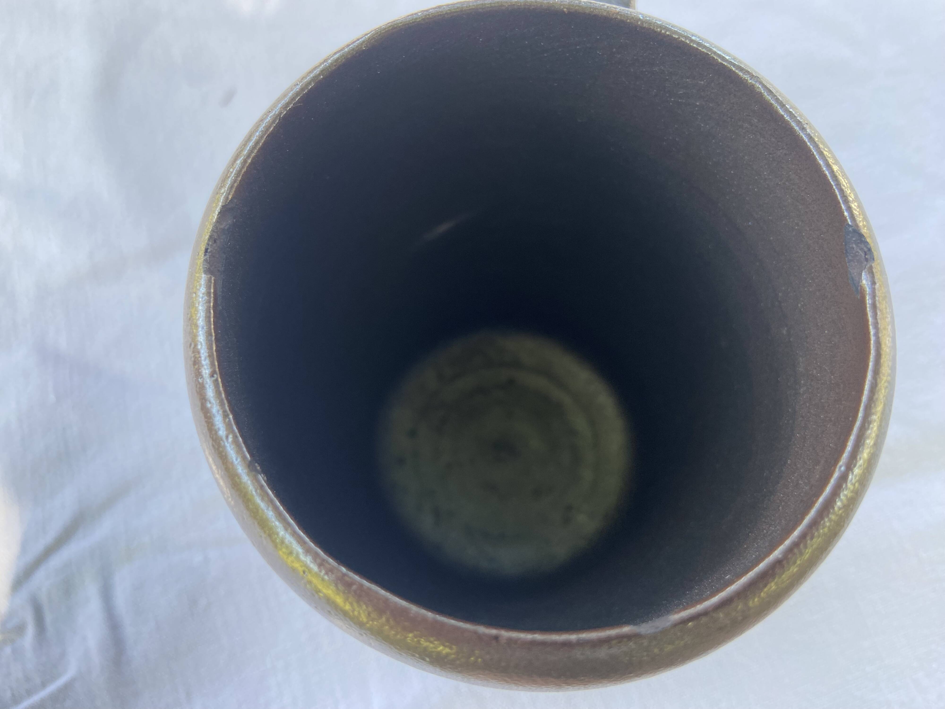 Stoneware jug and cups by Jean Dubost