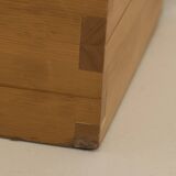 Large chest Maison Regain in solid pine Vintage Circa 1975